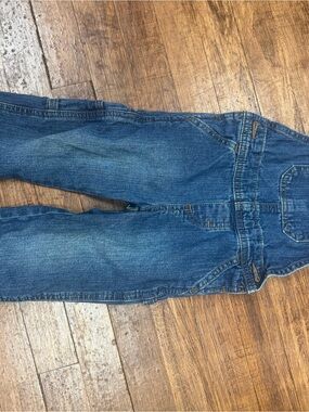 Wrangler Kids Denim Overalls in Blue